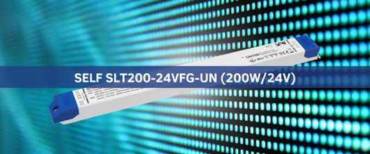 Das SELF LED-Schaltnetzteil SLT200-24VFG-UN - Zuverlässige Stromversorgung für LED-Anwendungen