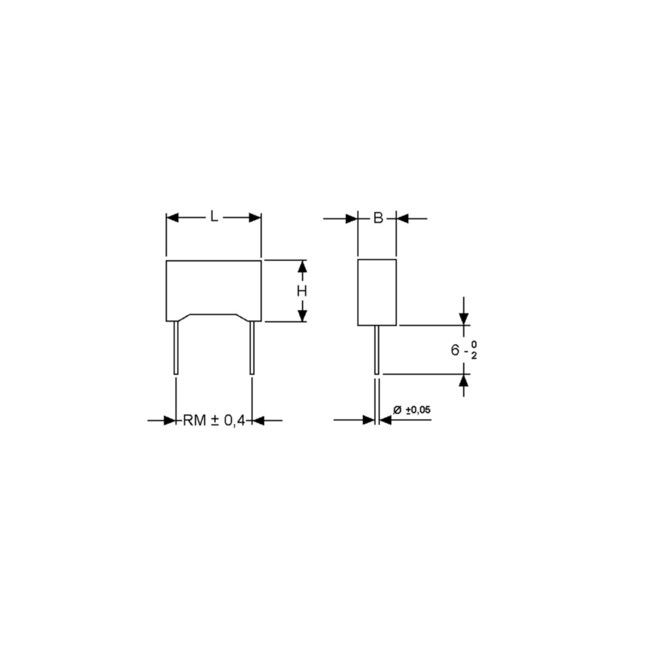 50x Kemet THT MKP-Funkentstör-Kondensator, 2,2nF, 300V, 20%, Y2, Radial, RM 10,0mm (R41)