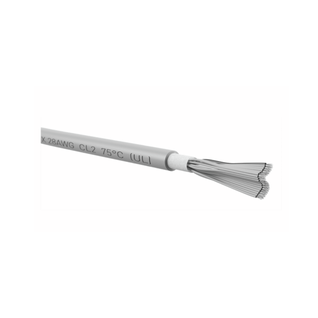 Klasing Flachbandkabel 9009210 10 7x0,127mm 0,089mm² 30,5m Rolle