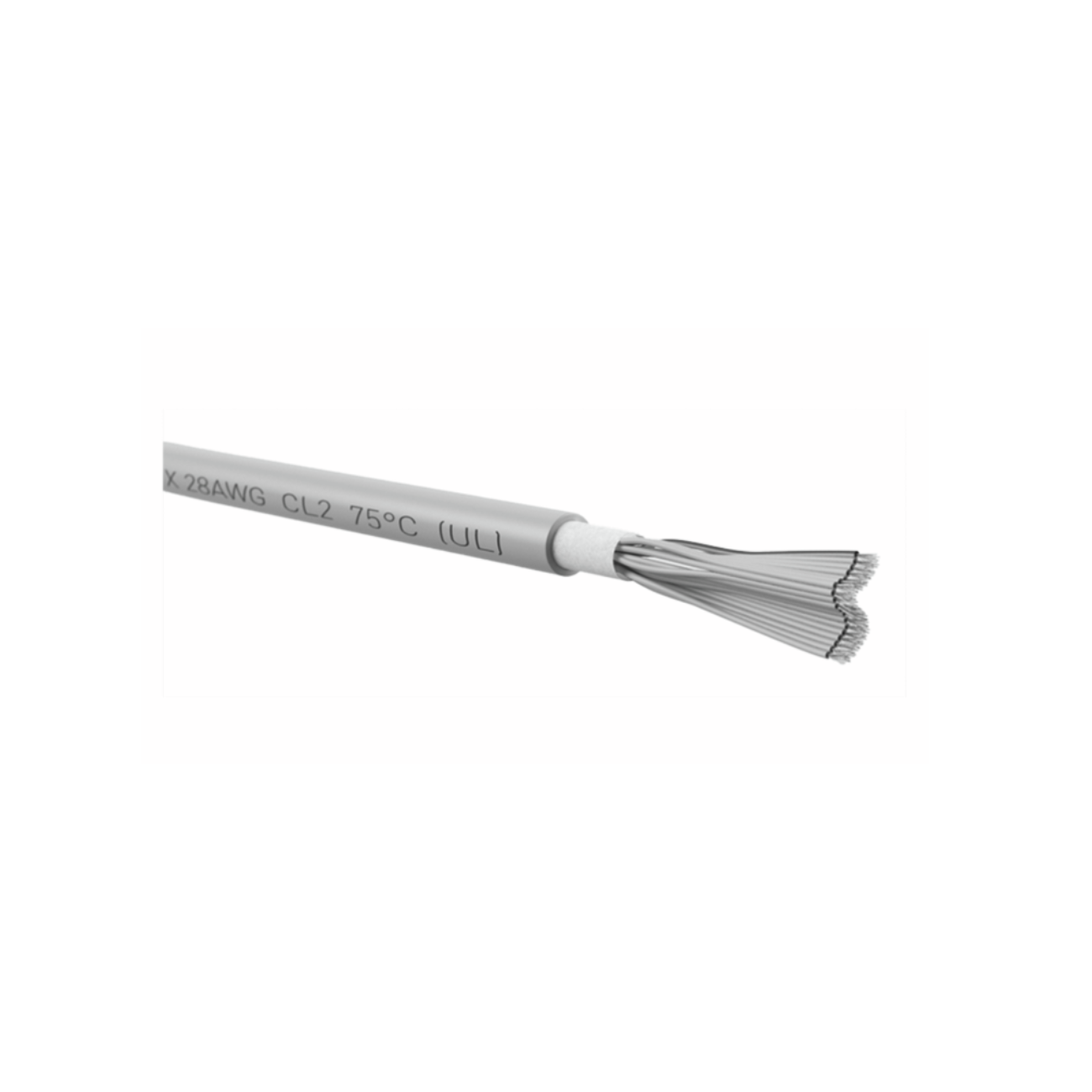 Klasing Flachbandkabel 9009220 20 7x0,127mm 0,089mm² 30,5m Rolle