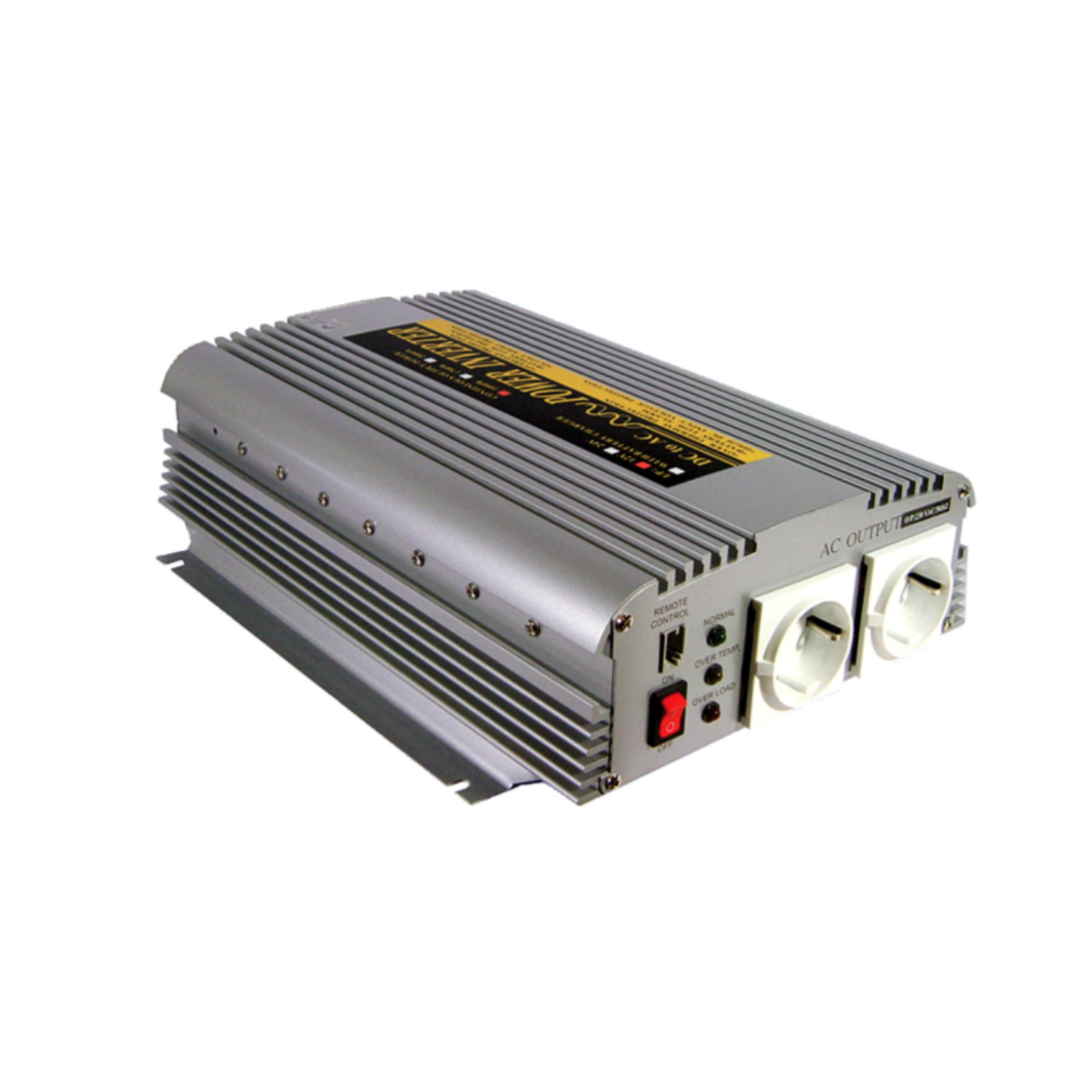 MeanWell DC/AC-Wechselrichter A301-1K0-F3 modifizierter Sinus (230V/1.000W)