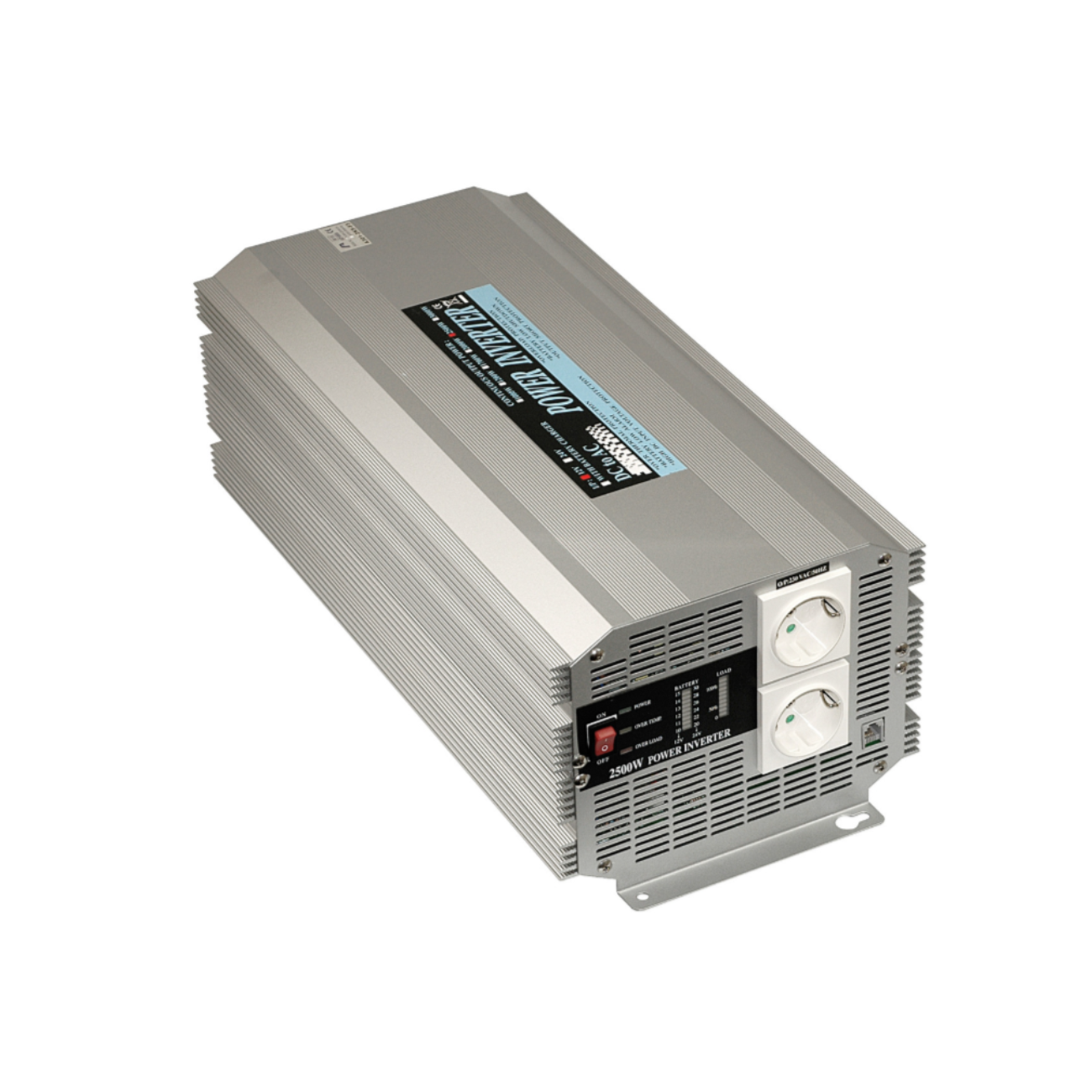 MeanWell DC/AC-Wechselrichter A302-2K5-F3 modifizierter Sinus (230V/2.500W)