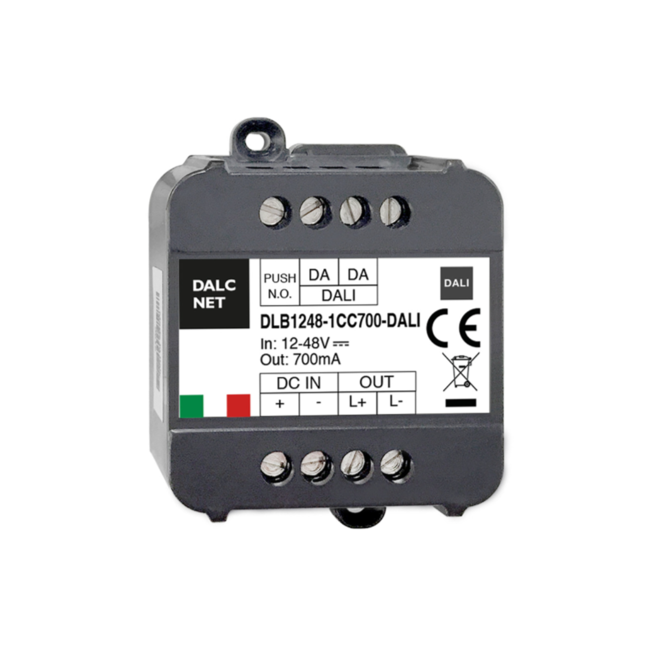 Dalcnet DLB1248-1CC700-DALI Dali / Push-Dimm / Dimmer / CC / 33,6W / 0,7 A / 12V-48V - Netzteilshop24.de