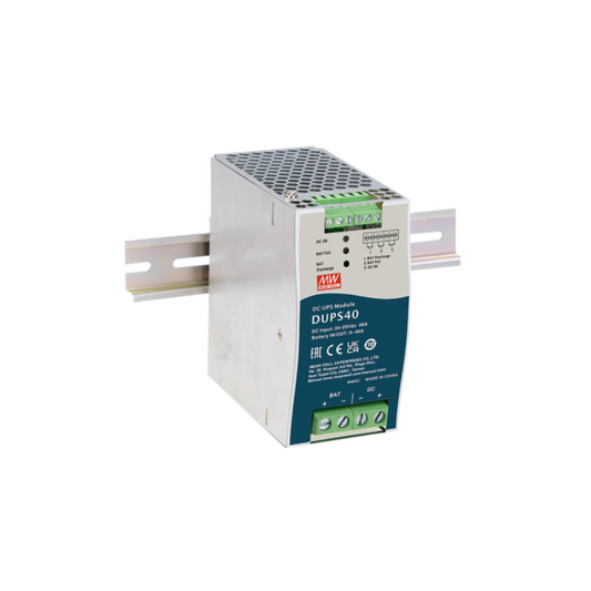 MeanWell Unterbrechungsfreie Stromversorgung (USV) DUPS40 (1.160W/24V) Energiespeicher extern