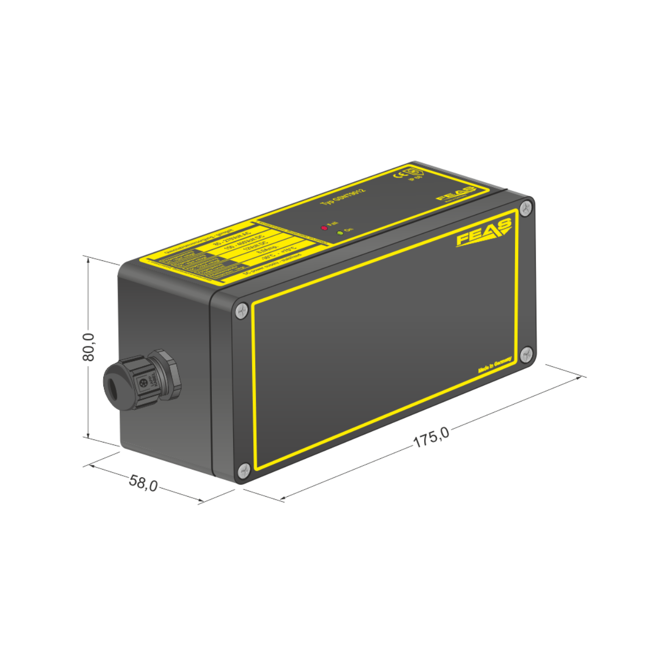 FEAS Schaltnetzteil GSNT9048 (120W / 48V) LED-Netzteil - Netzteilshop24.de