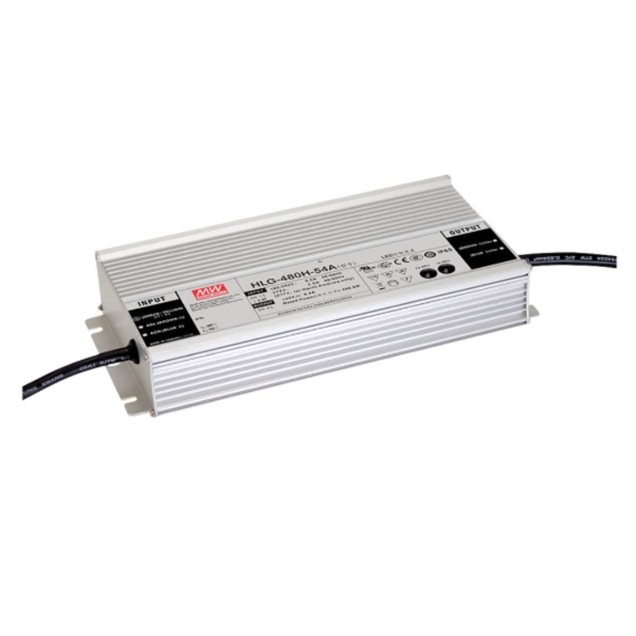 MeanWell HLG-480H-54B (480,6W/54V) LED-Netzteil - Netzteilshop24.de