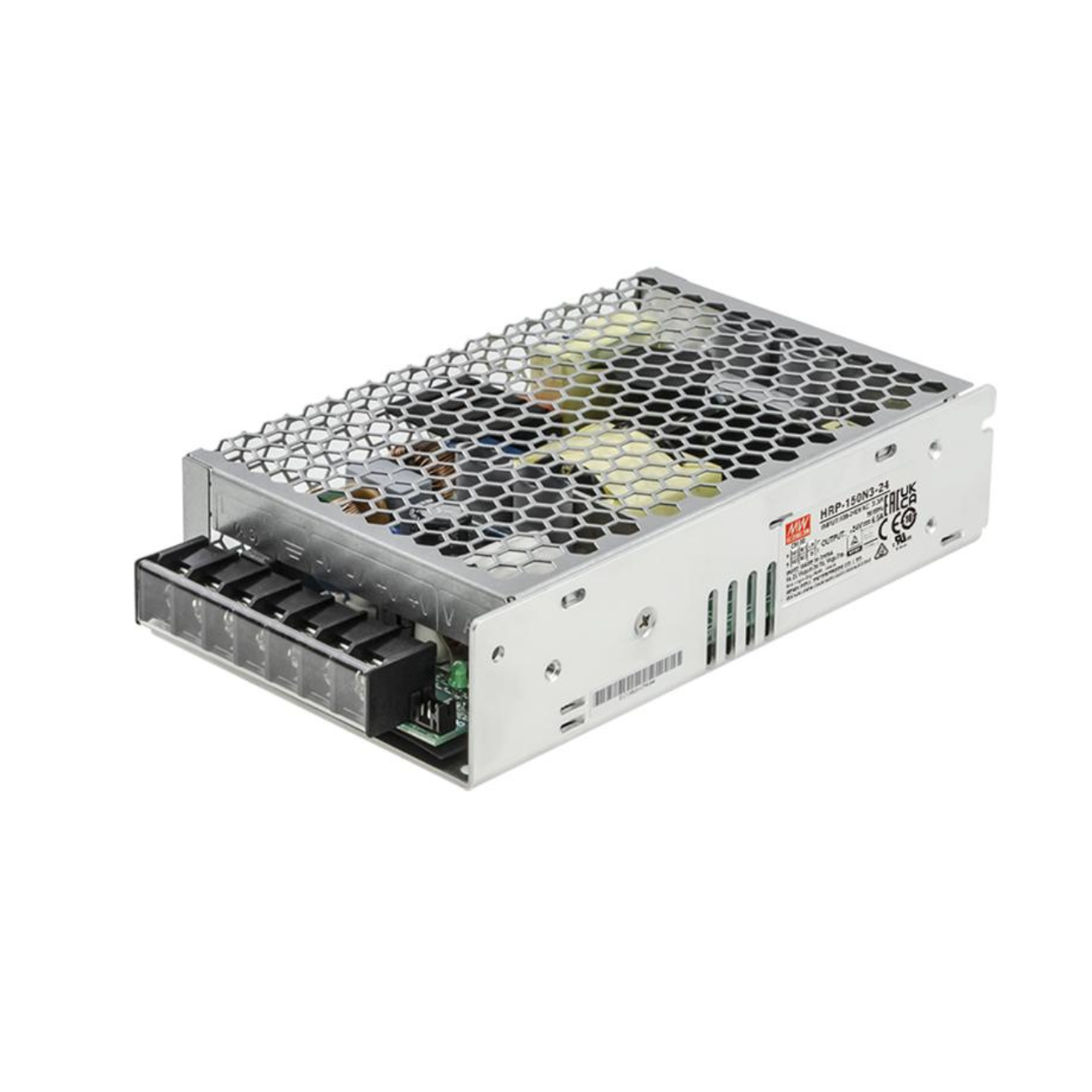 MeanWell HRP-150-48 (158,4W/48V) Schaltnetzteil / AC/DC-Netzteilbaustein - Netzteilshop24.de