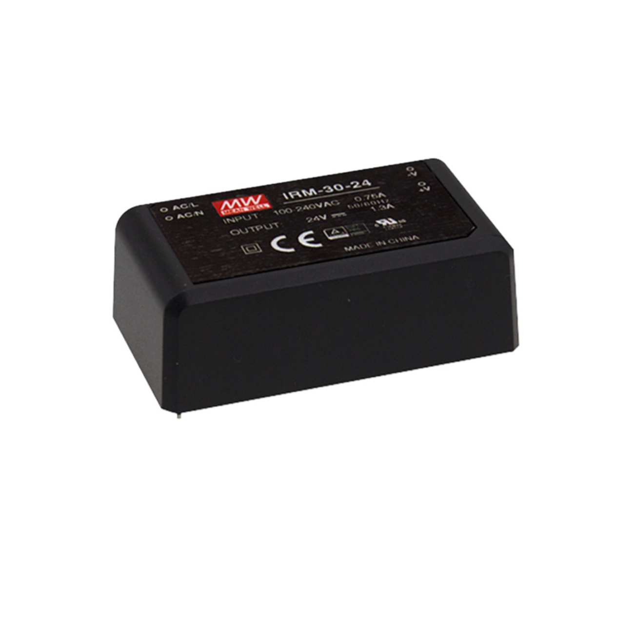 MeanWell IRM-30-5 (30W, 5V, 6,0A) AC/DC-Industrienetzteil Geschlossen Kunststoff - Netzteilshop24.de