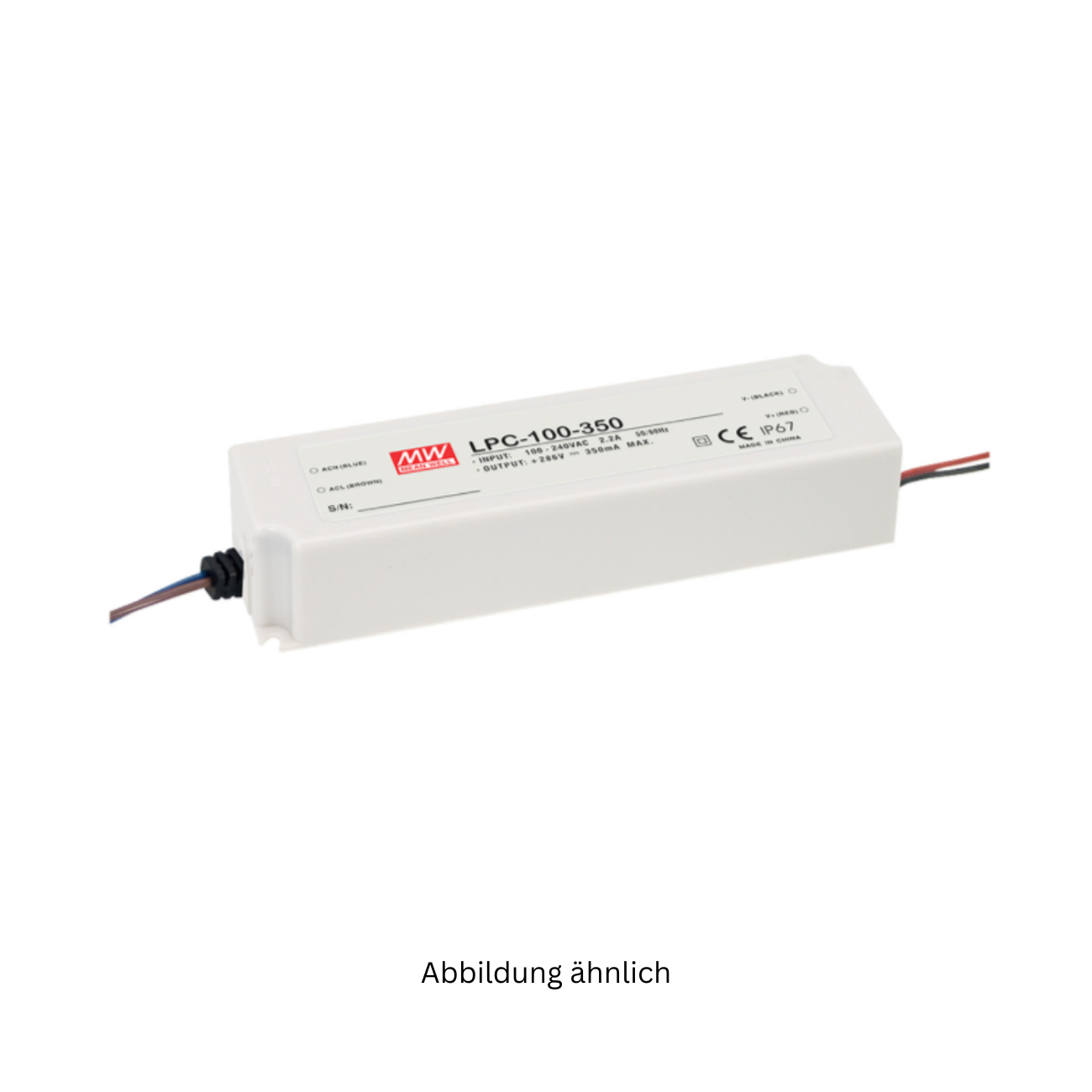 MeanWell LPC-100-700 (100,1W/72-143V) CC LED-Netzteil nicht dimmbar