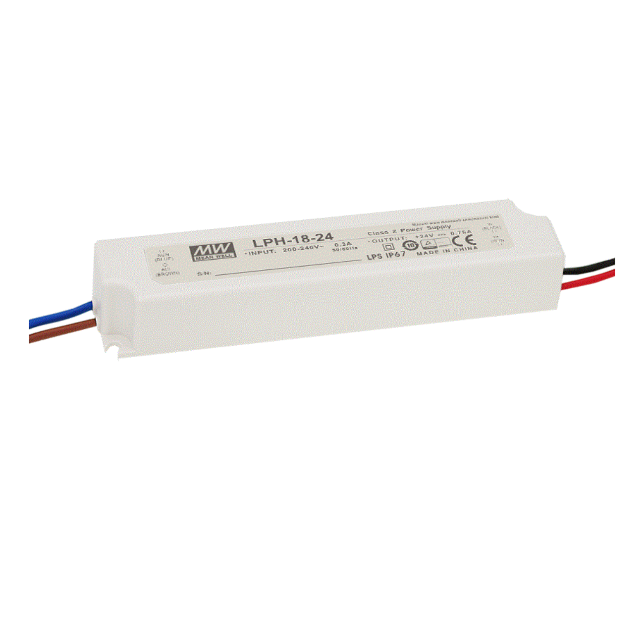MeanWell LPH-18-36 (18W/36V) LED-Netzteil - Netzteilshop24.de