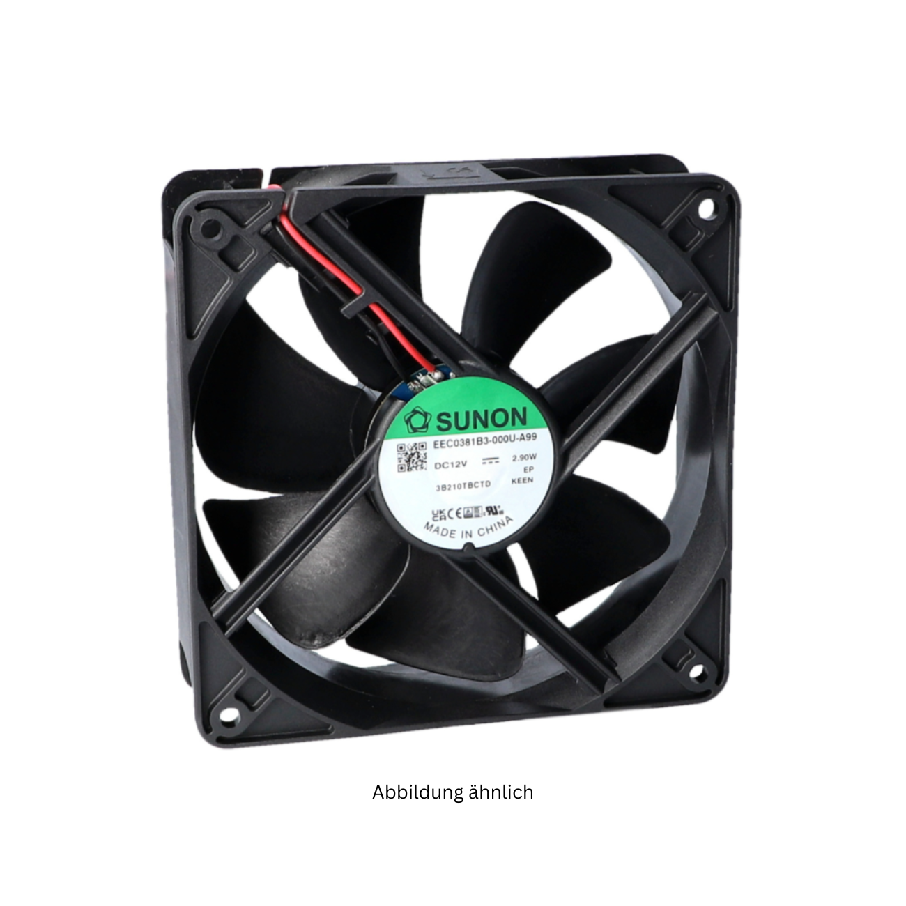 SUNON DC-Axial Lüfter MEC0382V2-000U-A99 (24VDC/120x38mm/197,03m³/h) - Netzteilshop24.de