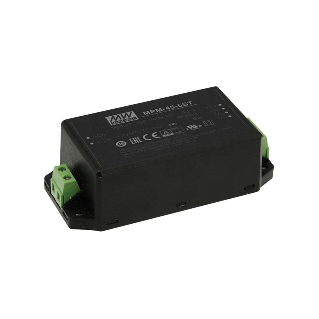 MeanWell MPM-45-5ST Medical Schaltnetzteil / AC/DC-Netzteilbaustein (Schraubklemmen) - Netzteilshop24.de