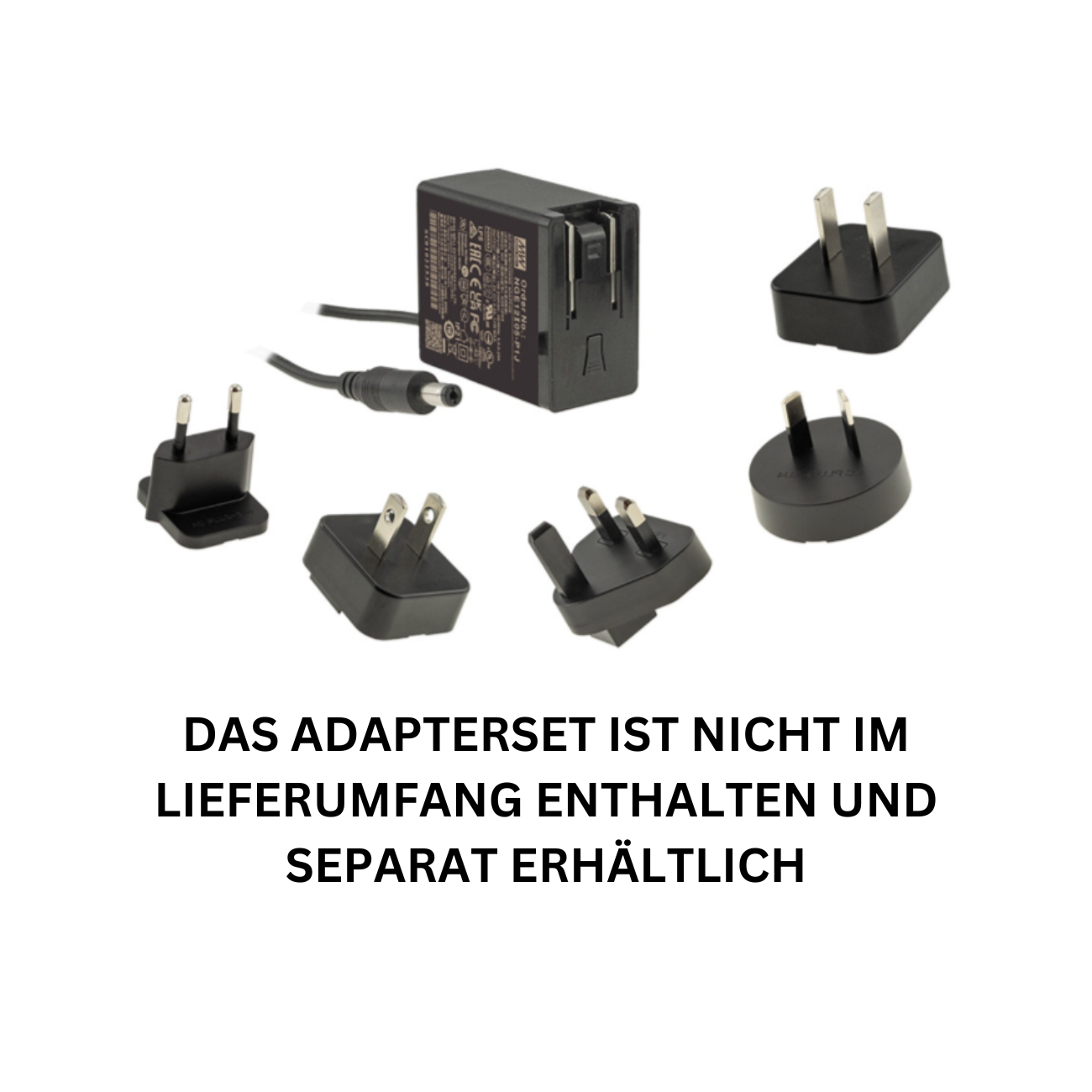 MeanWell NGE12I12-P1J (12W/12V) 5,5*2,1mm Hohlstecker - Netzteilshop24.de