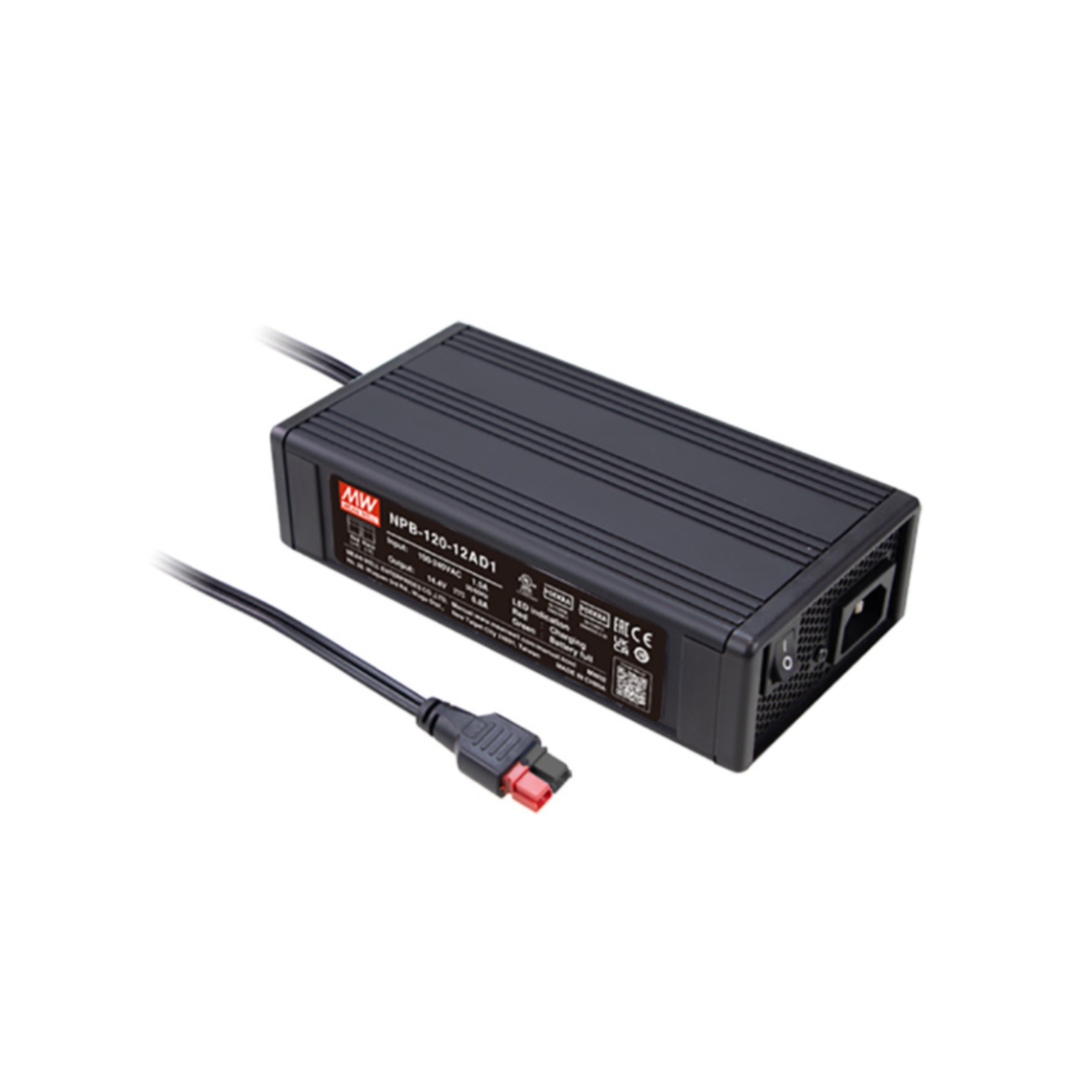 MeanWell NPB-120-48AD1 (121,6W/57,6V) Ladegerät für Blei-Akkus / Akkulader - Netzteilshop24.de