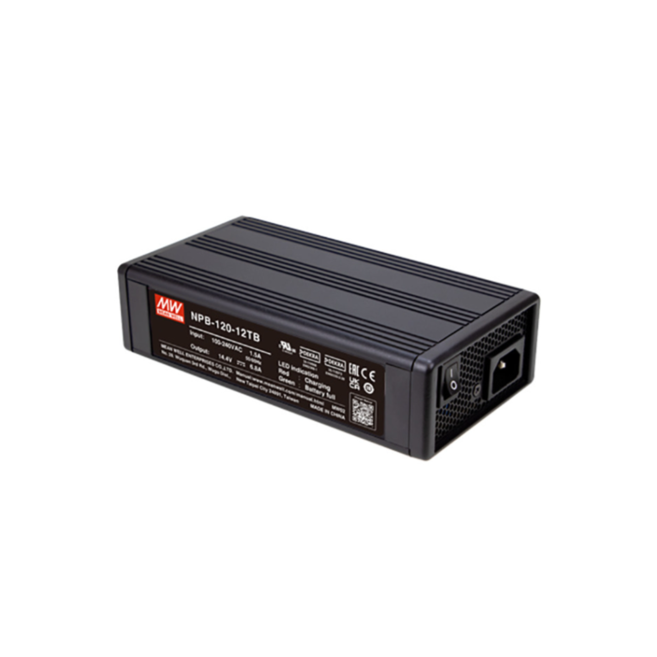 MeanWell NPB-120-48TB (121,6W/57,6V) Ladegerät für Blei-Akkus / Akkulader - Netzteilshop24.de