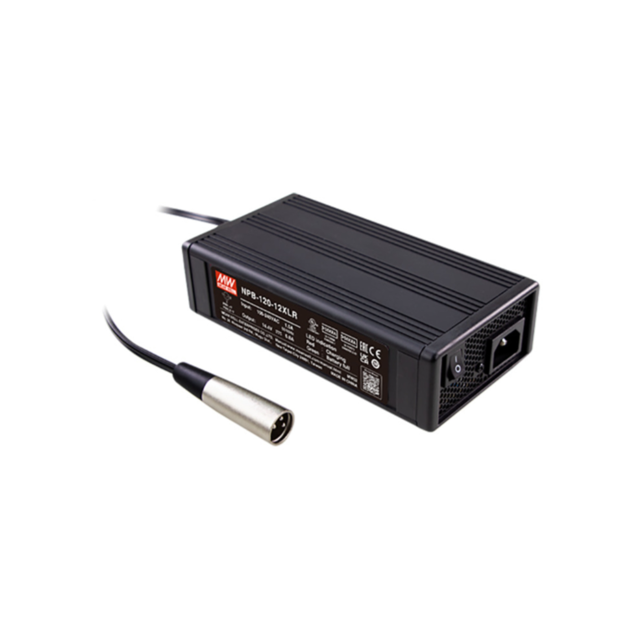 MeanWell NPB-120-48XLR (121,6W/57,6V) Ladegerät für Blei-Akkus / Akkulader - Netzteilshop24.de