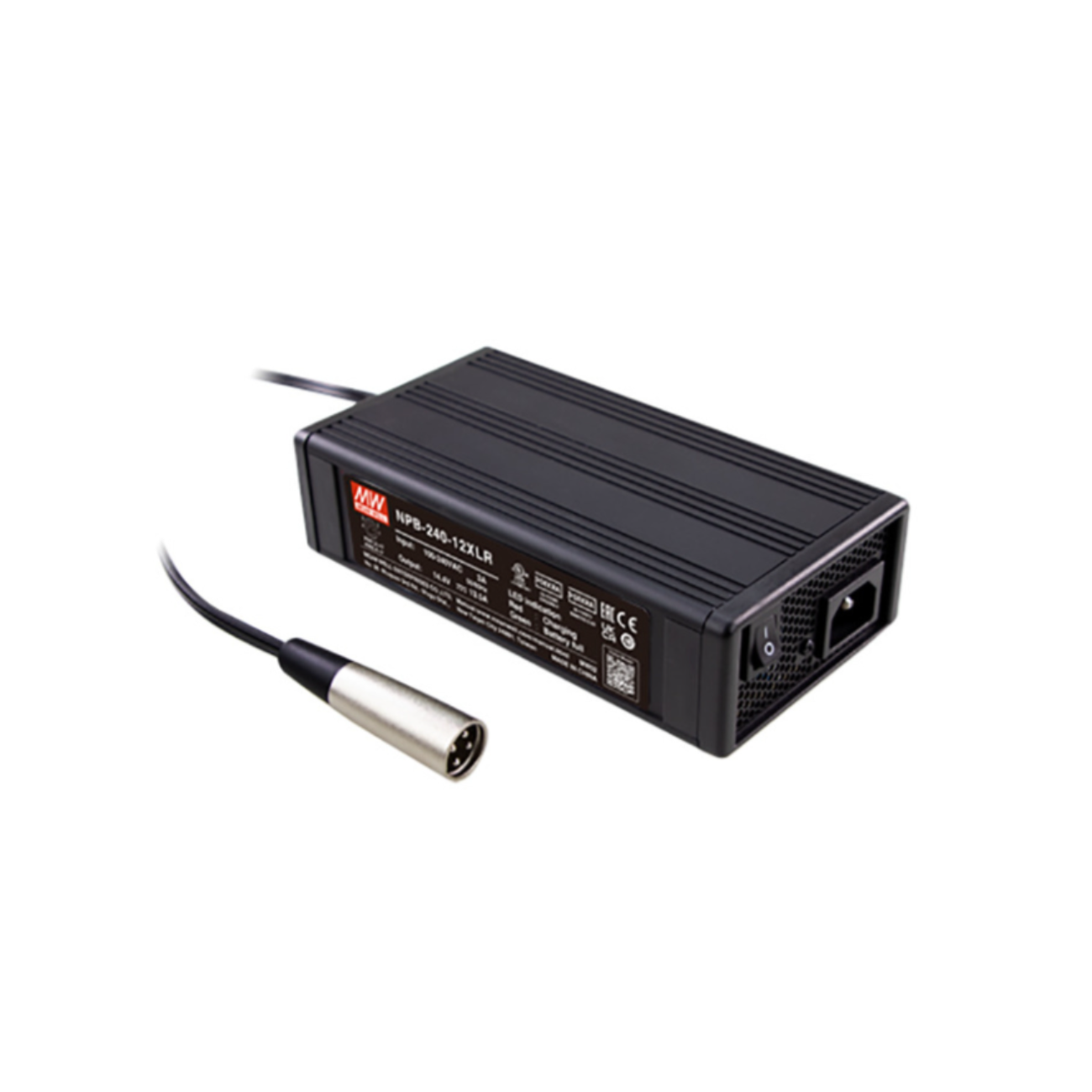 MeanWell NPB-240-48XLR (243,2W/57,6V) Ladegerät für Blei-Akkus / Akkulader - Netzteilshop24.de