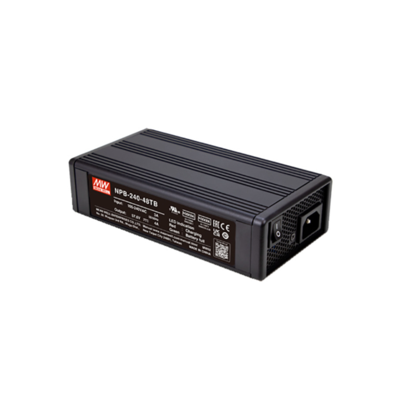 MeanWell NPB-240-48TB (243,2W/57,6V) Ladegerät für Blei-Akkus / Akkulader - Netzteilshop24.de