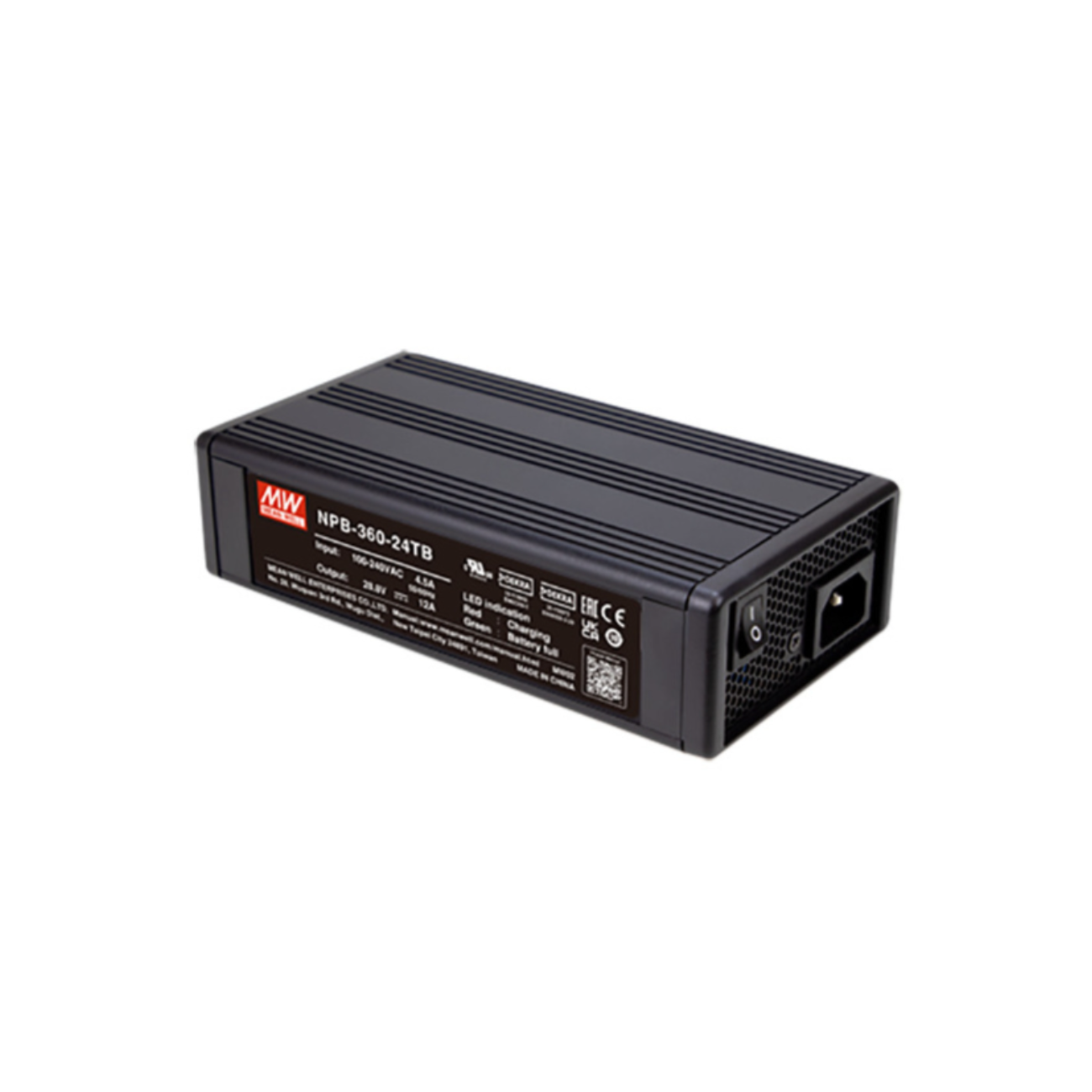 MeanWell NPB-360-48TB (364,8W/57,6V) Ladegerät für Blei-Akkus / Akkulader - Netzteilshop24.de
