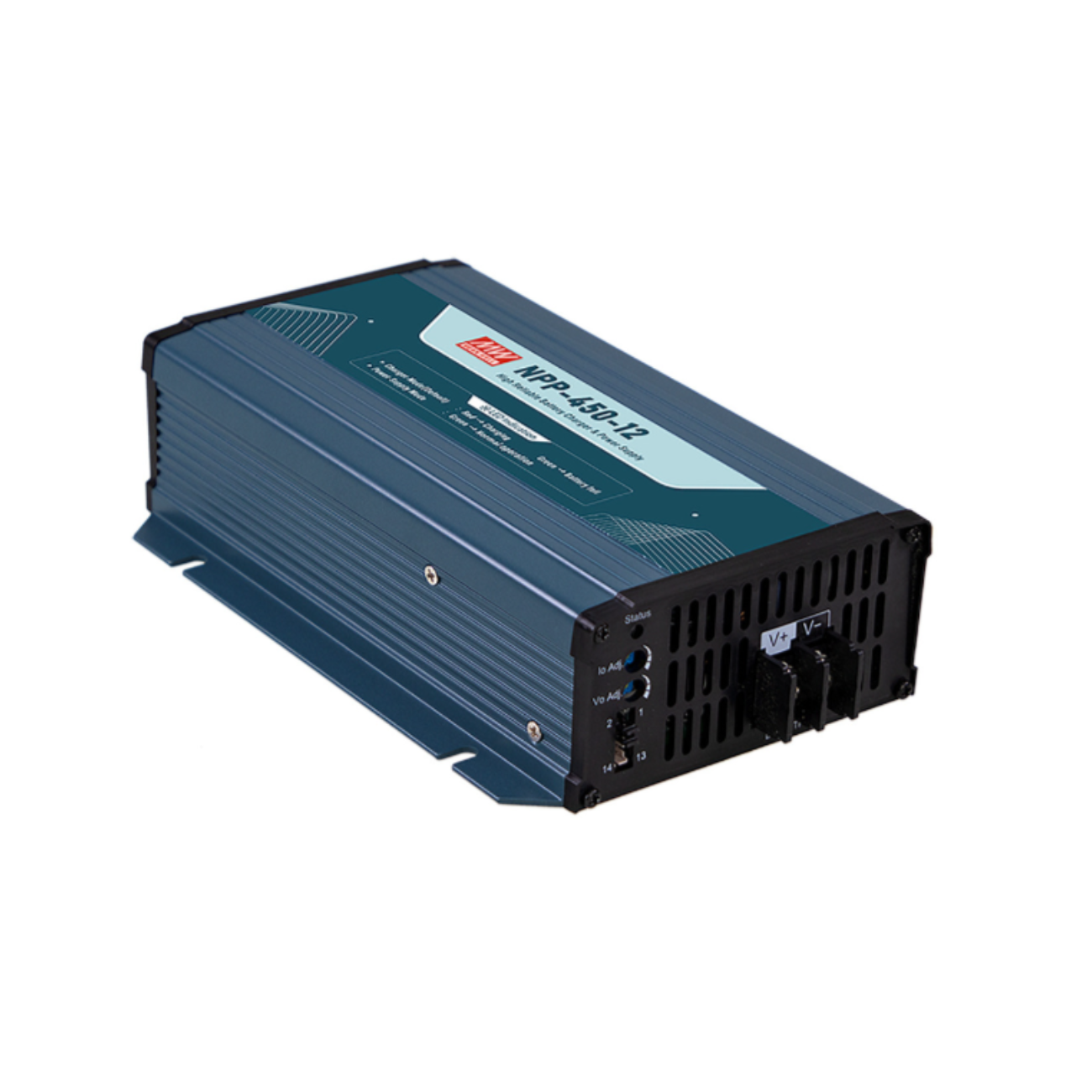 MeanWell NPP-450-24 (453,6W/24V) Ladegerät für Blei-Akkus / Akkulader