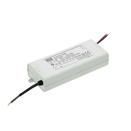 MeanWell PLD-40-1050B (40W/22-38V) LED-Netzteil - Netzteilshop24.de