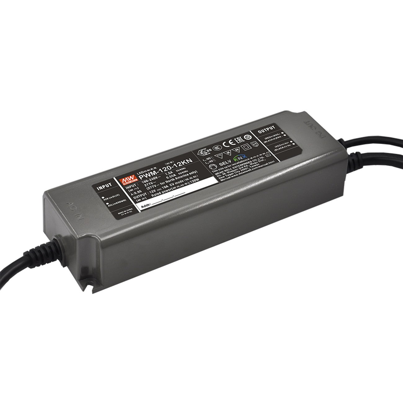 MeanWell PWM-120-24KN (120W/24V) LED-Netzteil - Netzteilshop24.de