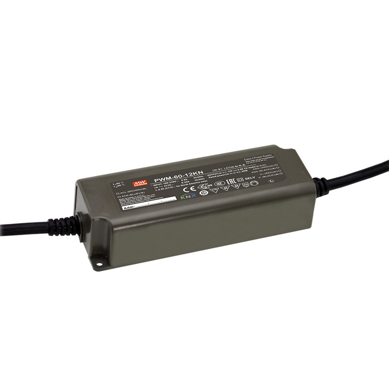 MeanWell PWM-60-12KN (60W/12V) KNX LED-Netzteil - Netzteilshop24.de