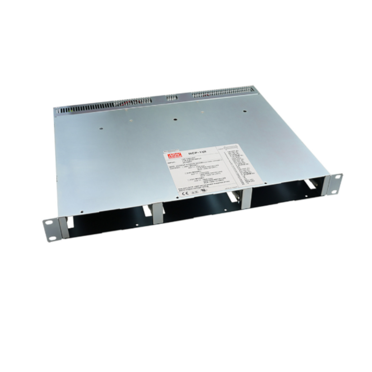 MeanWell RCP-1UT Rack-Chassis - Netzteilshop24.de
