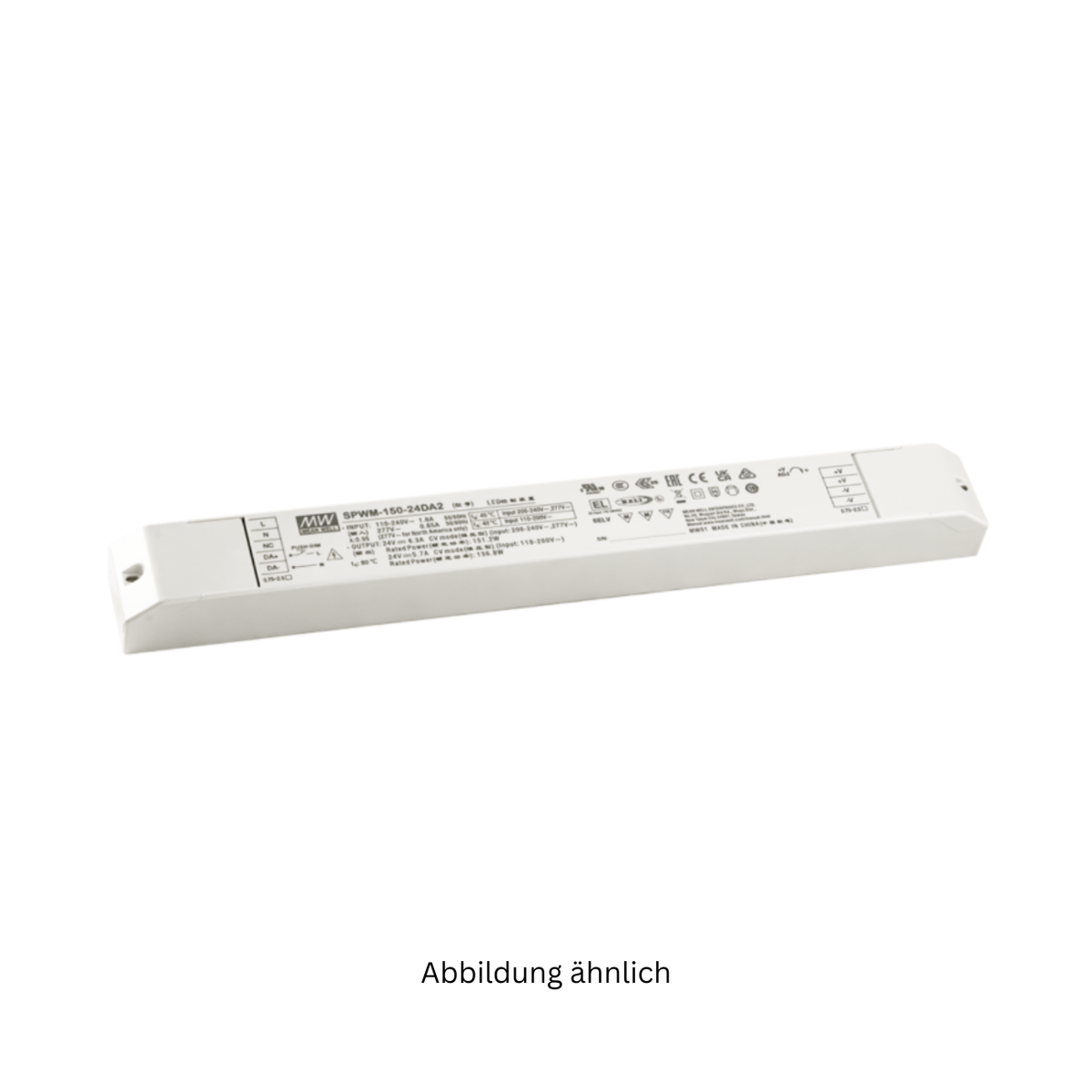 MEAN WELL SPWM-150-12 AC/DC-LED-Netzteil CV (150W/12V/12,5A) 0-10 Volt PWM Resistiv