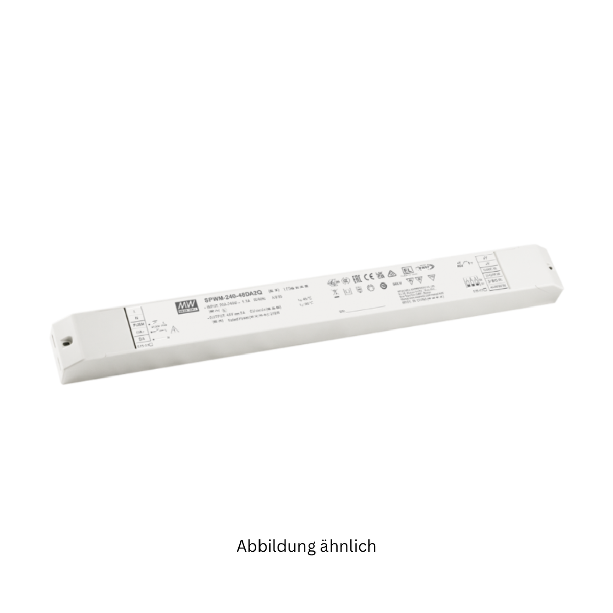 MEAN WELL SPWM-240-48DA2Q AC/DC-LED-Netzteil CV (240W/48V/5A) Dali-2