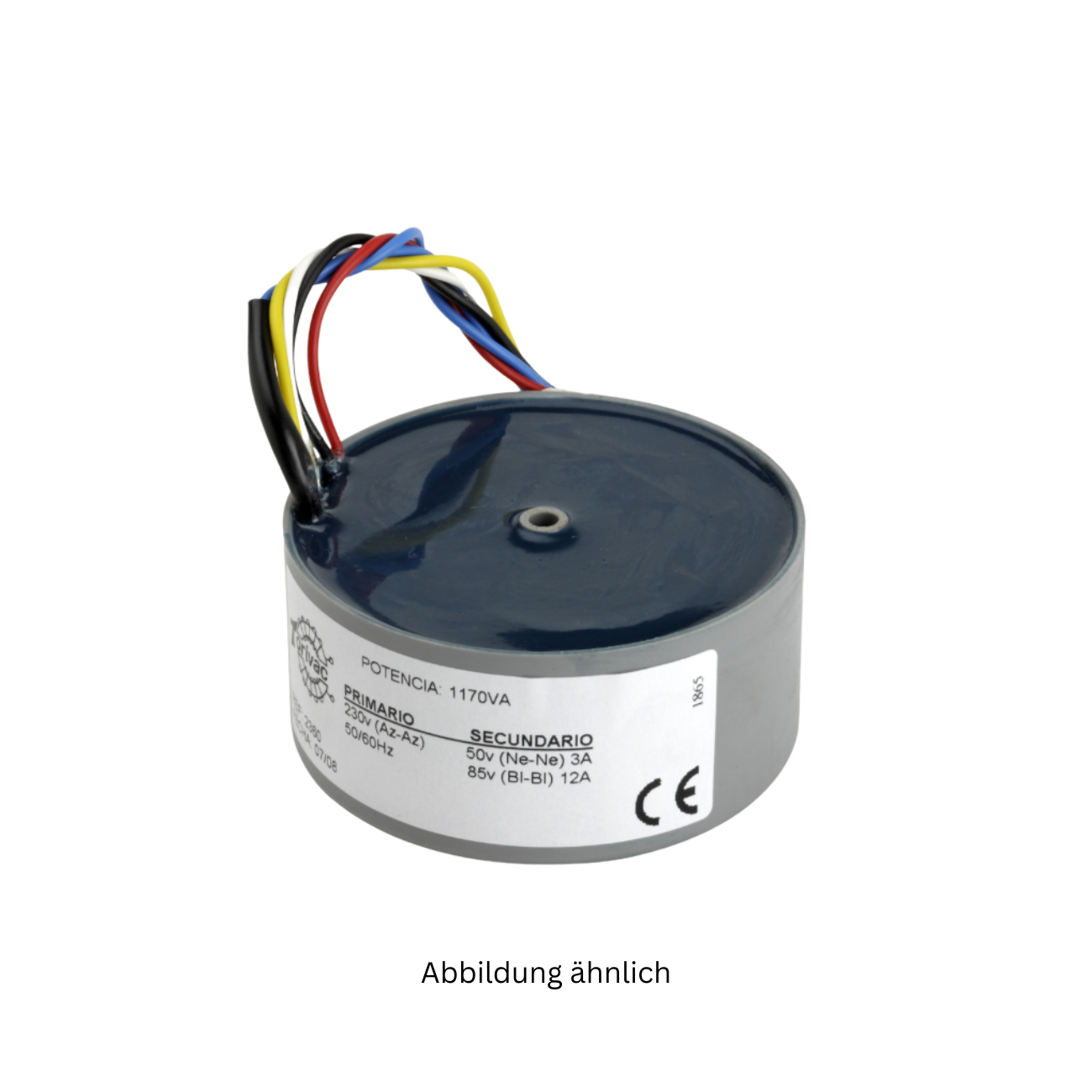 Torivac Transformator TE0030218 Ringkern (30VA/230V/2x18V/ 2x0,83A)