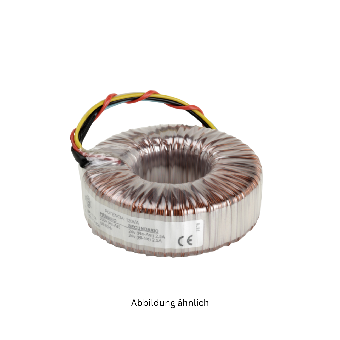 Torivac Transformator TT0030215 Ringkern (30VA/230V/2x15V/ 2x1A)