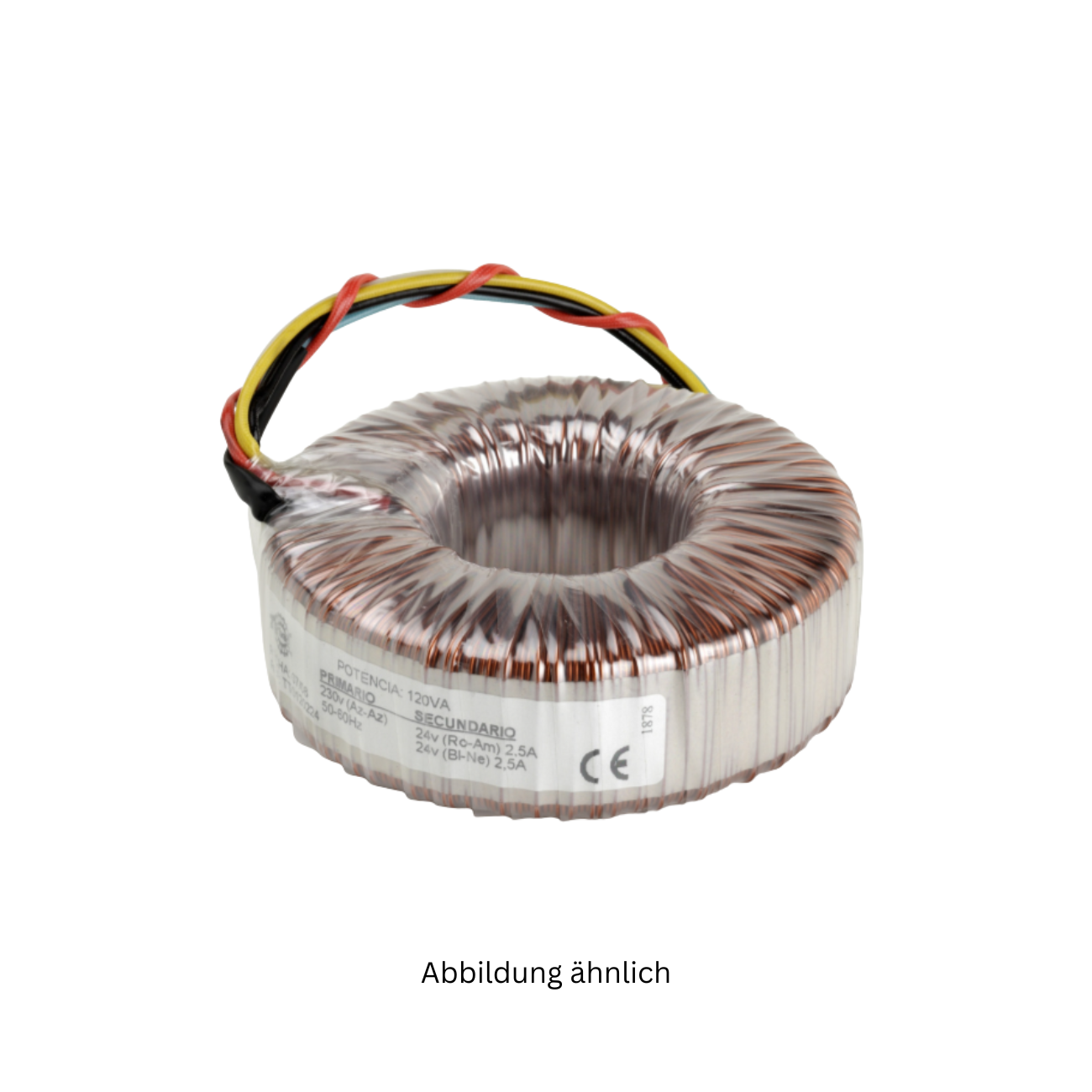 Torivac Transformator TT0160218 Ringkern (160VA/230V/2x18V/ 2x4,44A)