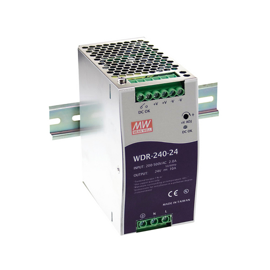 MeanWell WDR-240-24 (240W/24V) Hutschienen-Netzteil