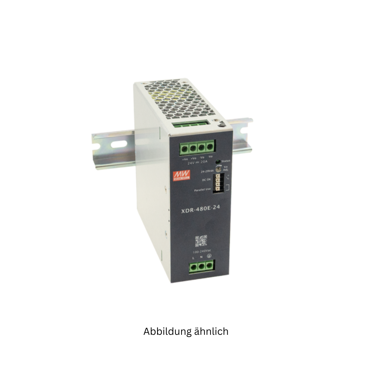 MeanWell XDR-480E-12 (360W/12V) AC/DC Industrienetzteil Hutschiene