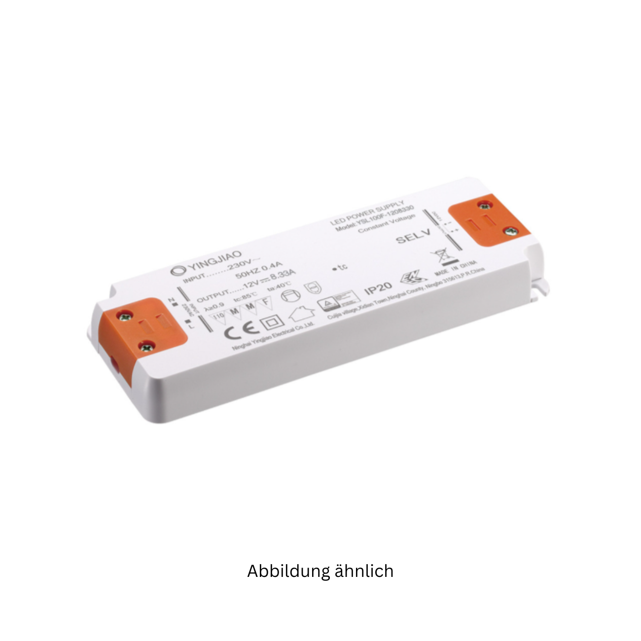 Yingjiao YSL100F-2404160 (100W/24V/4,16A) AC/DC-LED-Netzteil IP20 (nicht dimmbar)