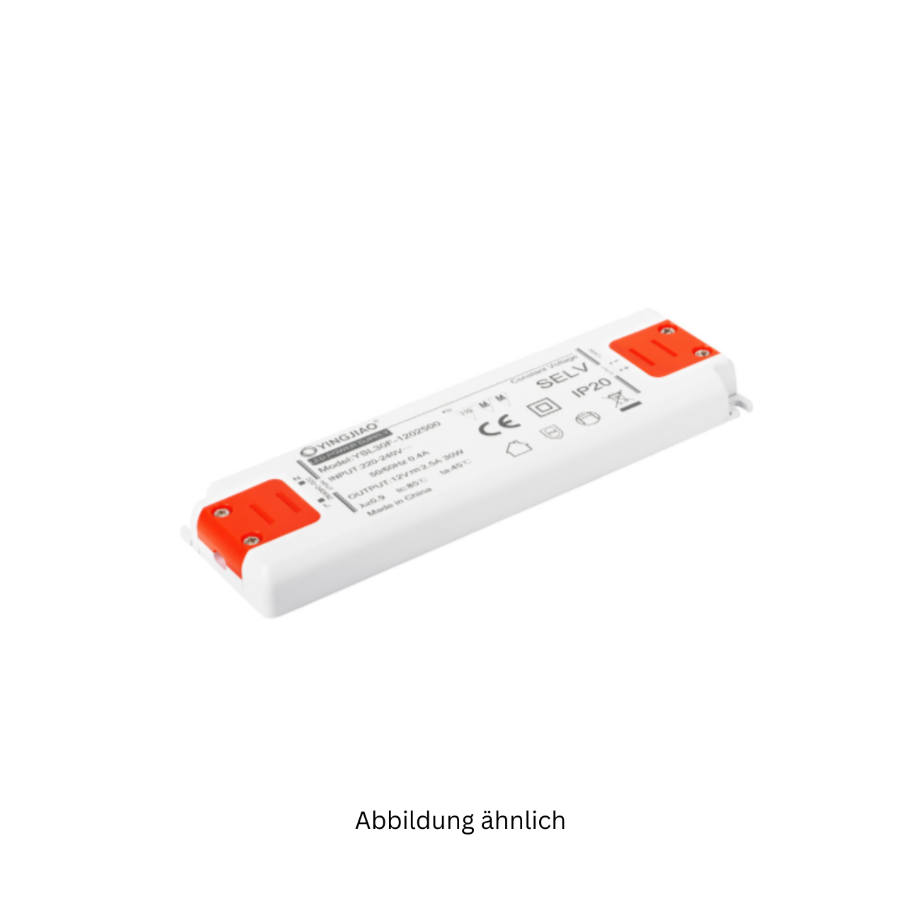 Yingjiao YSL30F-1202500 (30W/12V/2,5A) AC/DC-LED-Netzteil IP20 (nicht dimmbar)