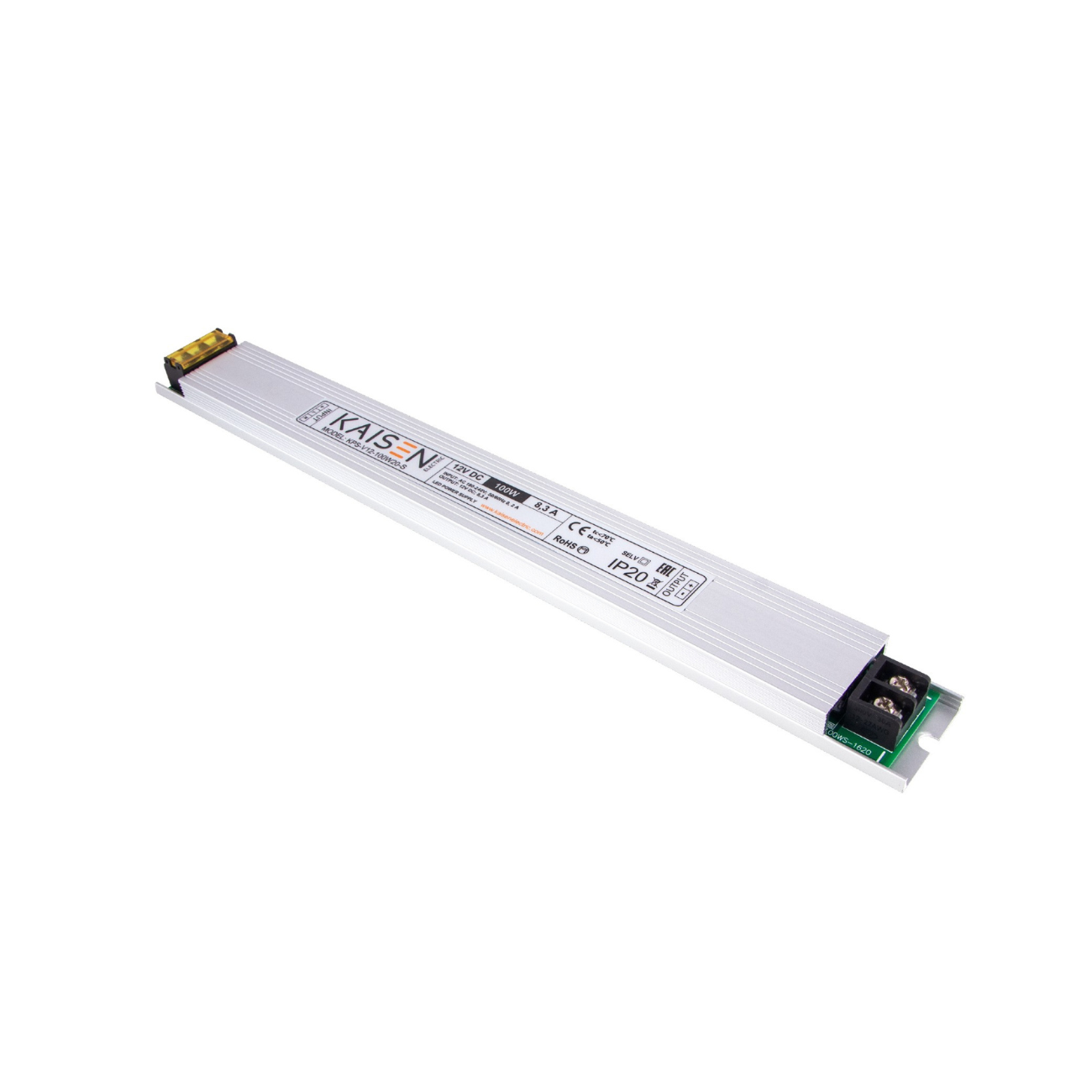 KAISEN KPS-V12-200W20-S (200W/12V) LED-Treiber für Lichtwerbung (Signage) im Innenbereich bei Schutzart IP20