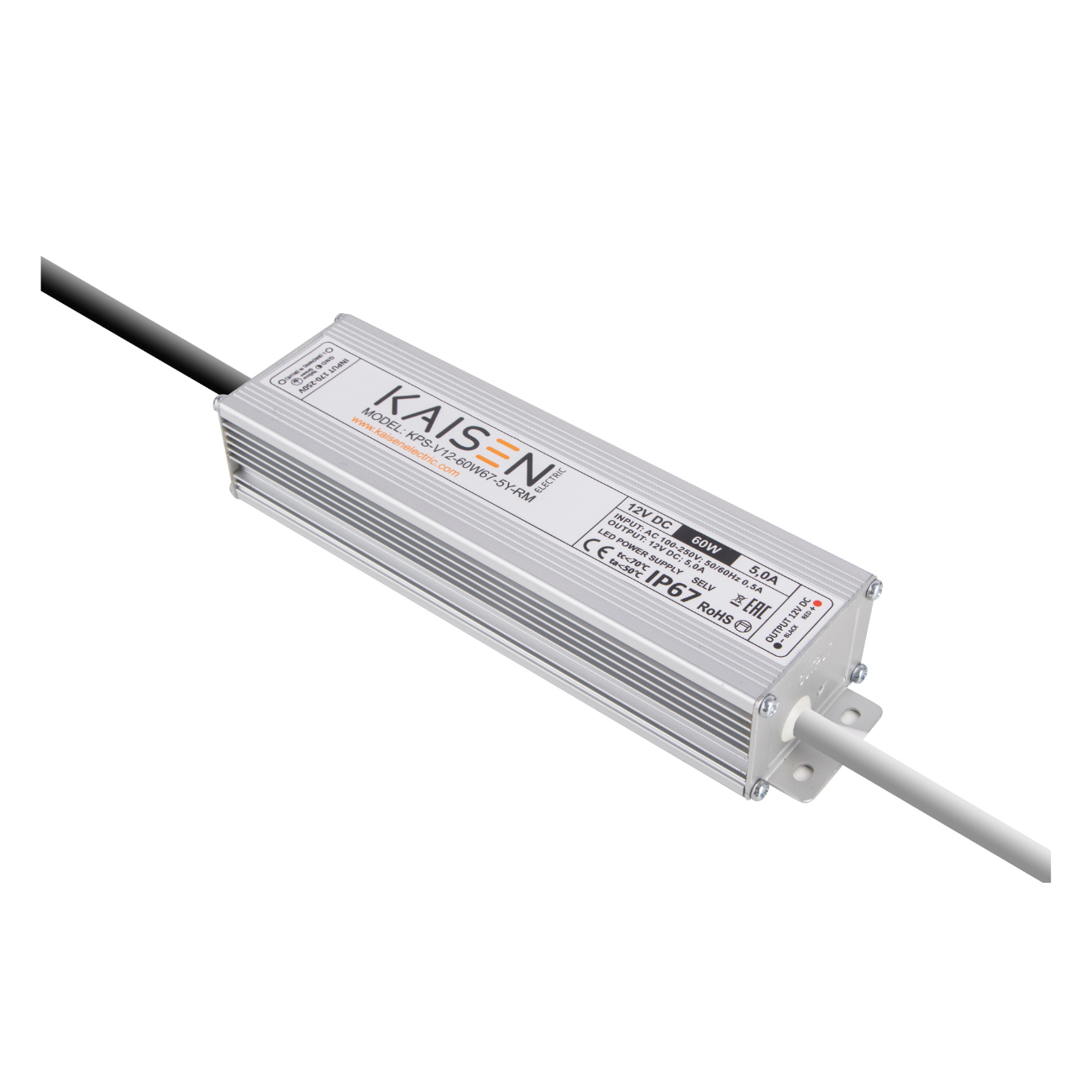 KAISEN KPS-V12-60W67-5Y-RM (60W/12V) LED-Netzteil –