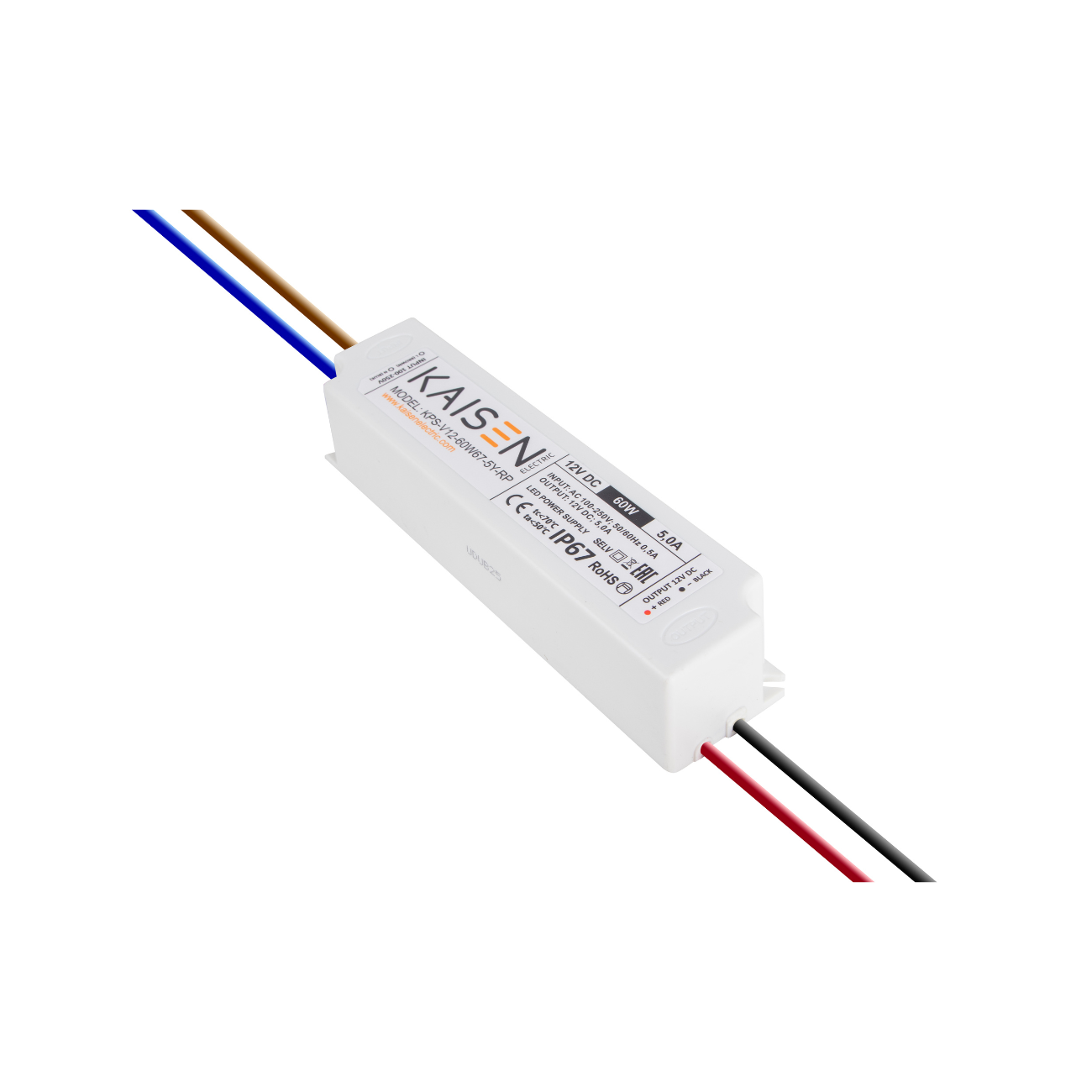 KAISEN KPS-V12-60W67-5Y-RP (60W/12V) LED-Netzteil