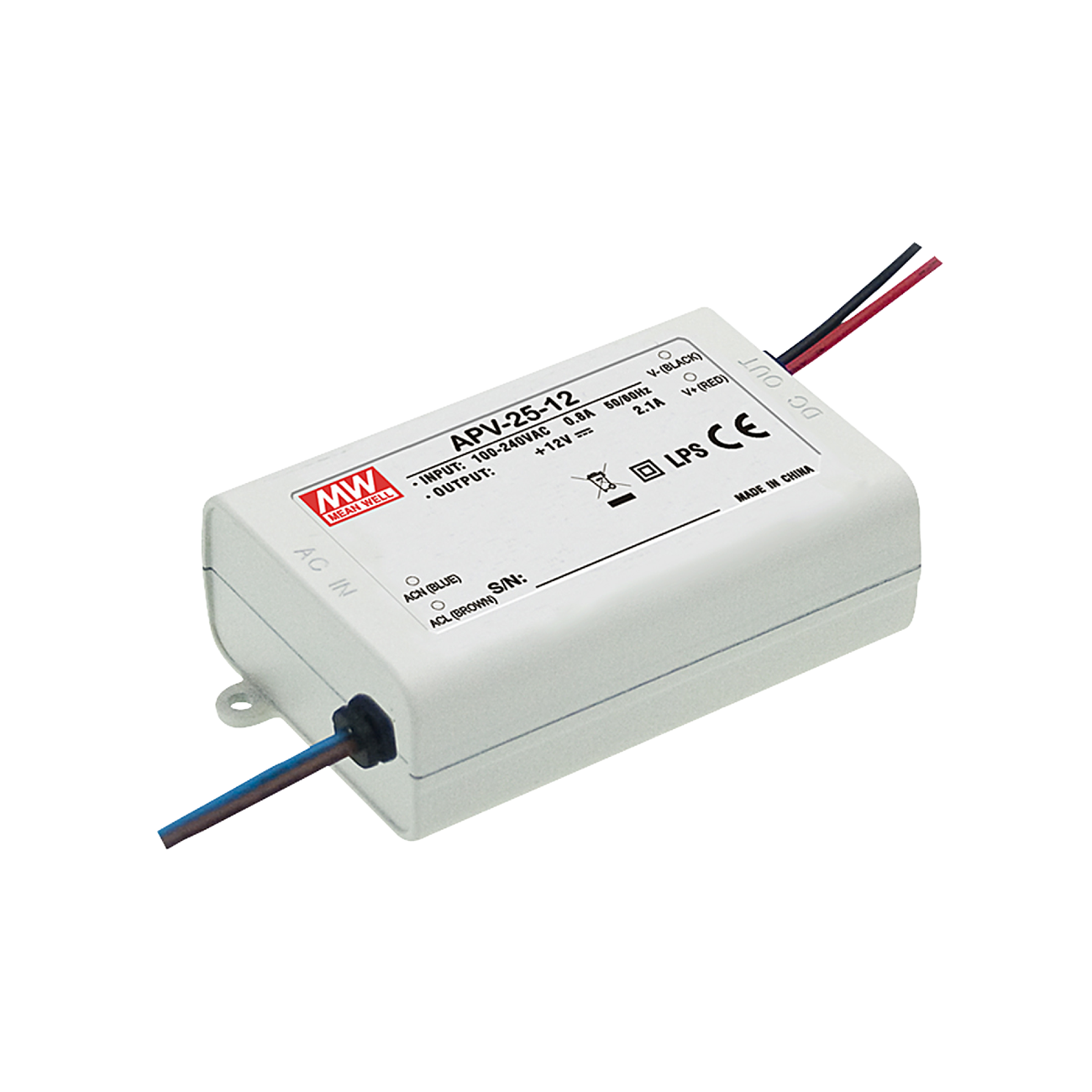 MeanWell APV-25-5 (17,5W/5V) LED-Netzteil