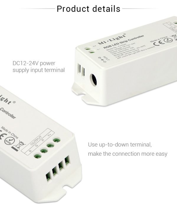 FUT043A - MiLight RGB Controller inkl. Touch Funk Fernbedienung - Netzteilshop24.de