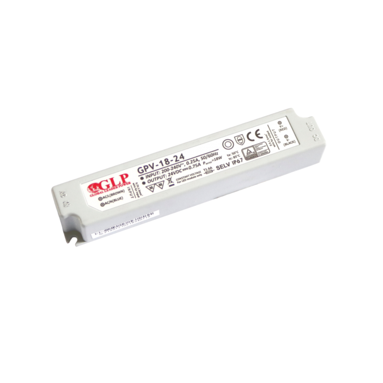 GPV-18-24 (18W/24V) LED-Netzteil - Netzteilshop24.de