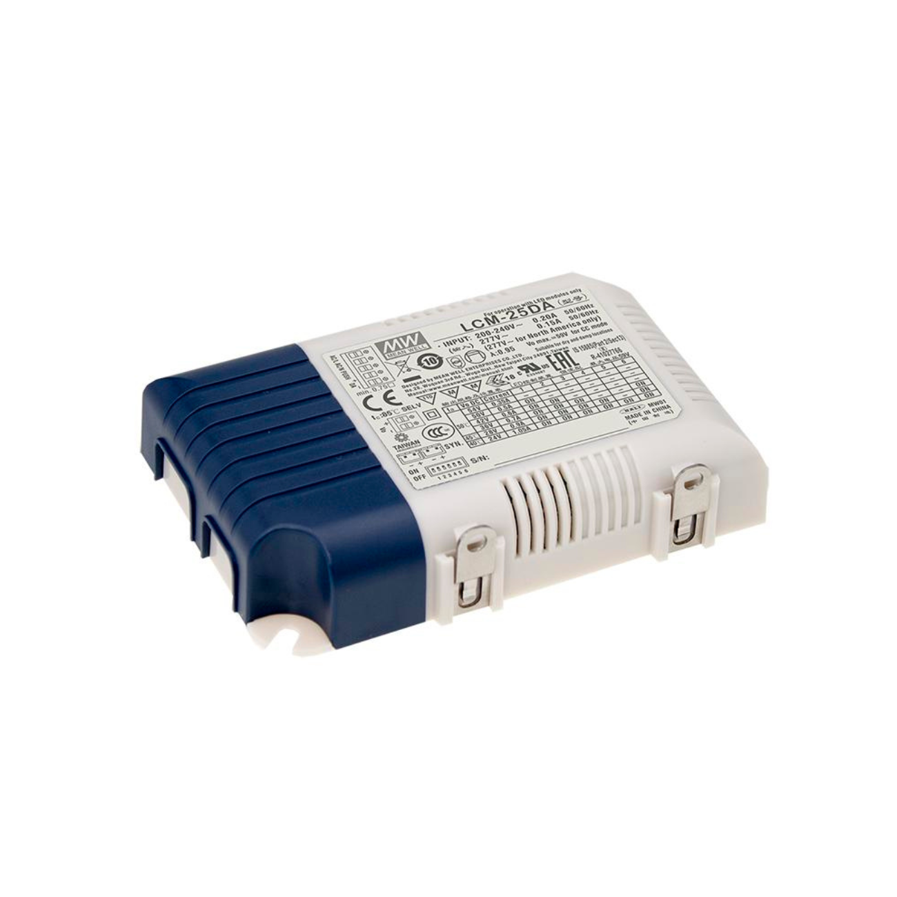 MeanWell LCM-25DA (25W/6-54V), dimmbar, LED-Netzteil