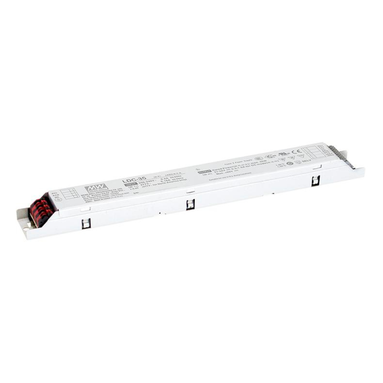 MeanWell LDC-35DA (35W/27-56V) LED-Netzteil, dimmbar mit DALI-Steuerung