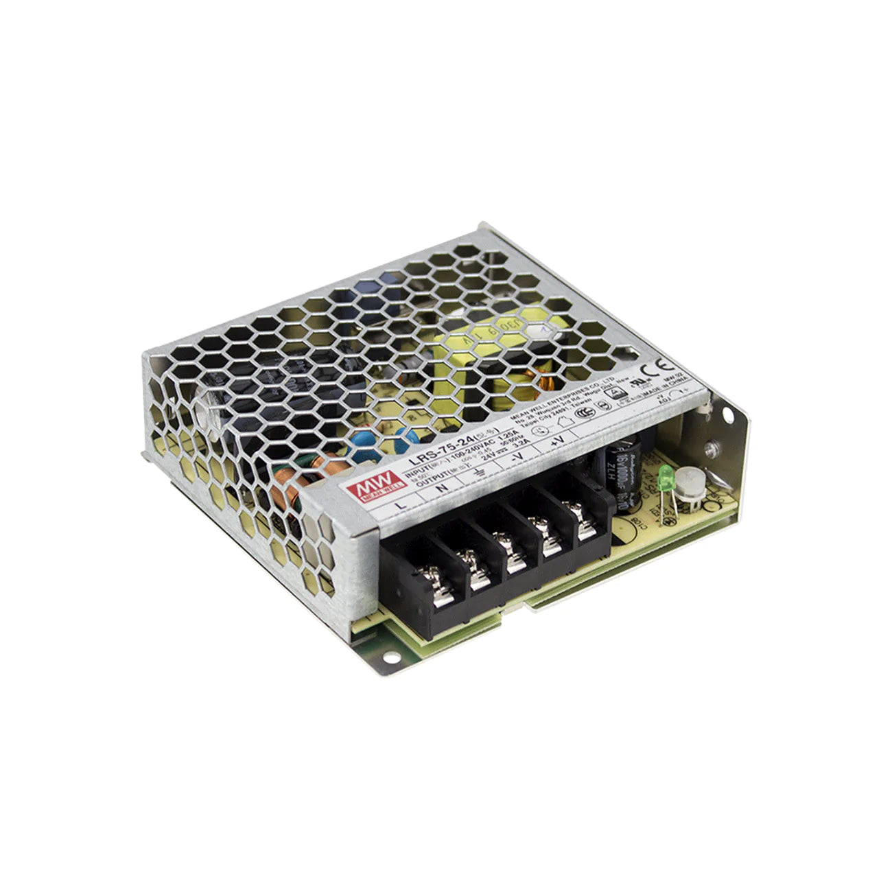 Produktbild: Industrie-Schaltnetzteil MeanWell LRS-75-Serie