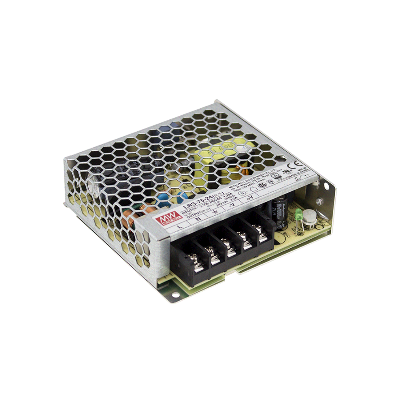 Produktbild: Industrie-Schaltnetzteil MeanWell LRS-75-Serie