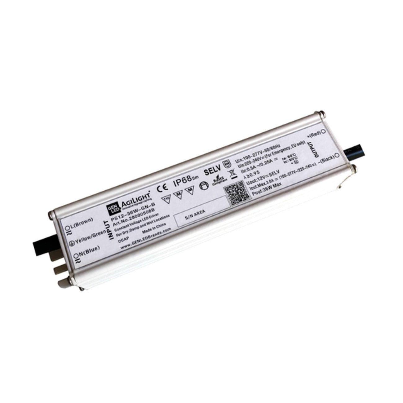 AgiLight PS12-36W-GN-B (36W/12V) LED-Netzteil