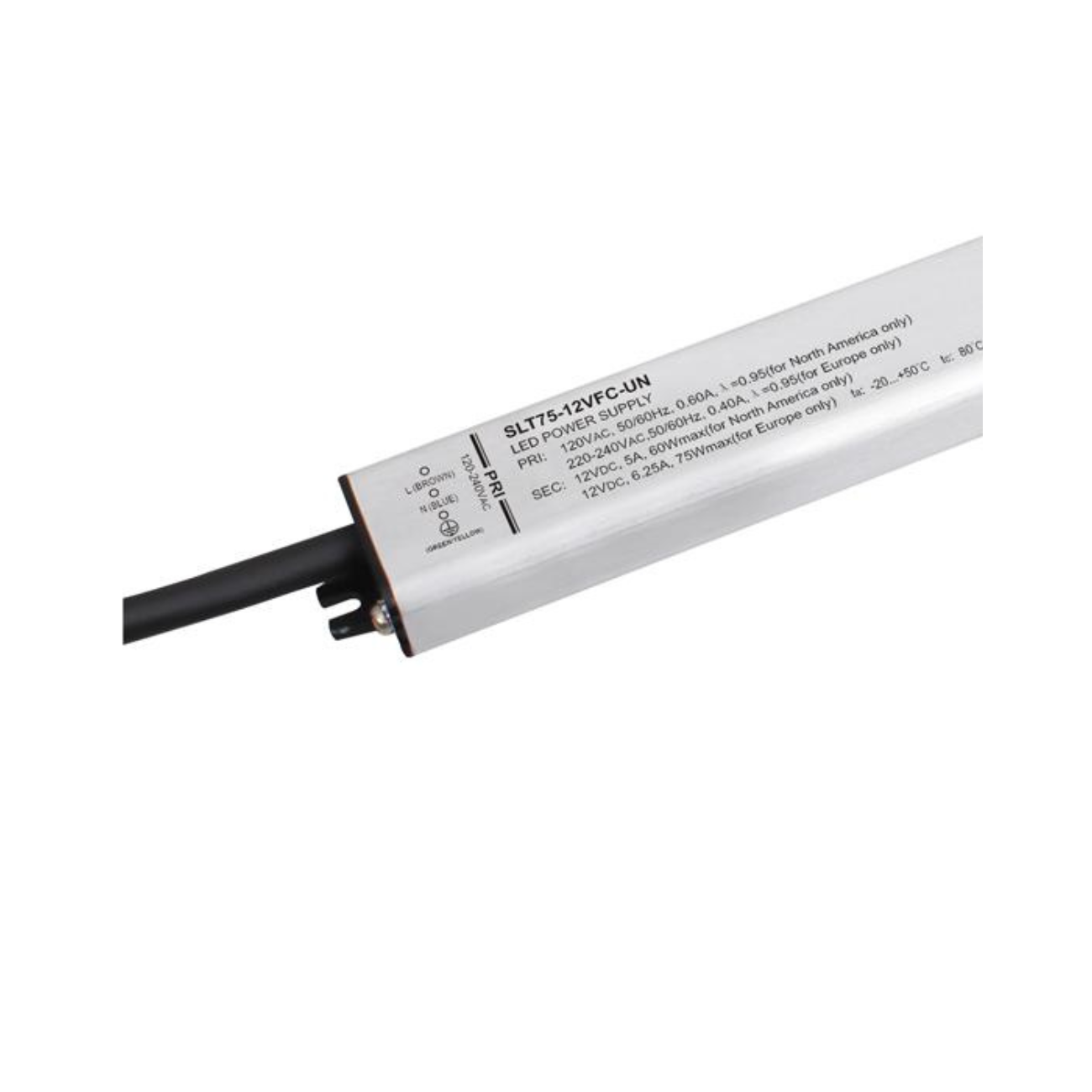 SELF SLT75-12VFC-UN (75W/12V) LED-Netzteil - Netzteilshop24.de