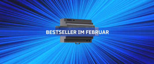 Unser Bestseller Hutschienen-Netzteil im Februar: MeanWell HDR-150-24